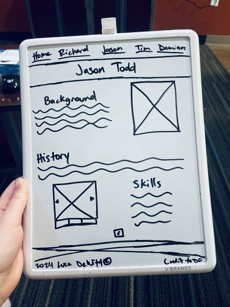 page 3 wireframe
