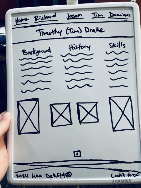 page 4 wireframe
