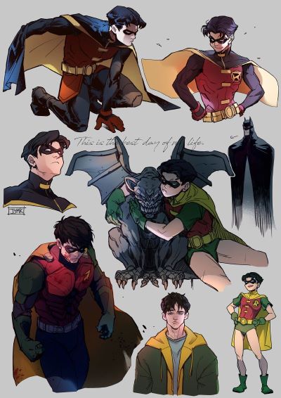 Jason as Robin